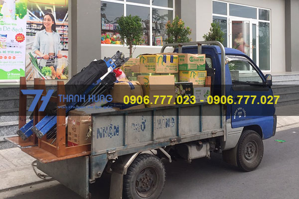 xe ba gác chở hàng quận 10