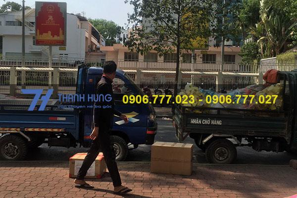 Xe ba gác chở hàng quận 10