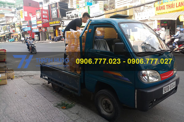 Xe ba gác chở hàng quận Tân Bình