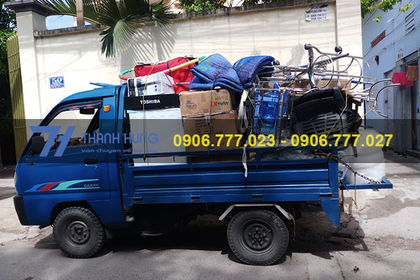 Xe ba gác chở hàng quận Tân Bình